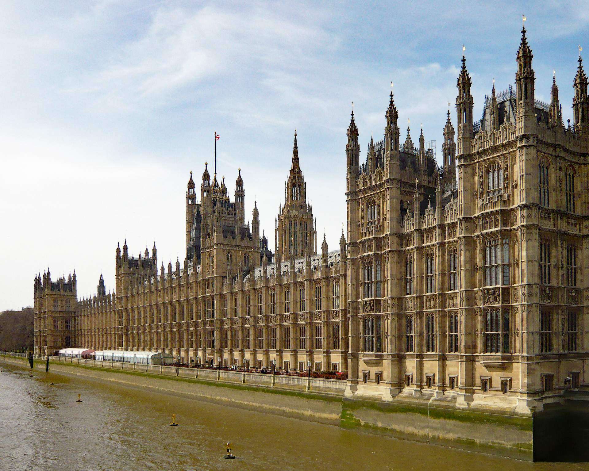 The Houses of Parliament, Palace of Westminster, London